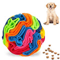 ABULL 7.9" Snuffle Ball for Dogs, Interactive Puzzle Toy & Slow Feeder - size: Large