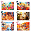 6 Pack 36 Large Piece Puzzle for Seniors Dementia Alzheimer's Products - color: 36 Large Pieces