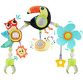 Lynncare Baby Arch Toy Adjustable Car Seat Toys Hanging Activity Toys - color: Set3