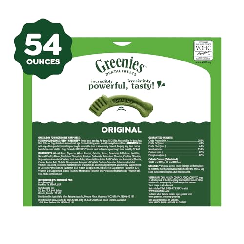 Greenies Petite Natural Dental Dog Treats, Original Flavor, 90 Count - size: 90 Count (Pack of 1)