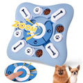 PAWSPIK Interactive Treat Dispensing Puzzle Dog Toy, Light Blue - color: Light Blue