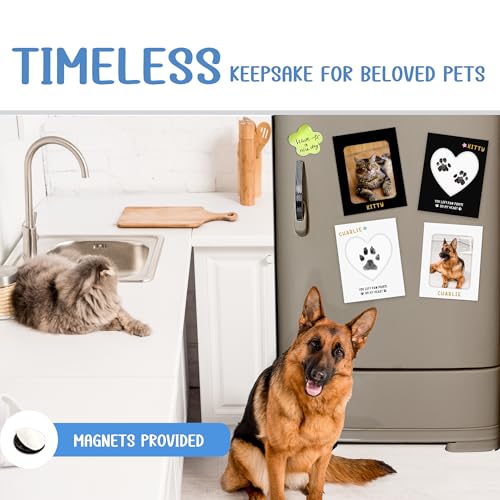 MYPAWLETS Inkless Paw Print Kit,Ink Pads for Dog,Cat,2 Pack-L - size: Large (2 Pack)
