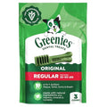Greenies Regular Dental Dog Treats, Original Chicken Flavor, 3 Count - size: 3 Count (Pack of 1)