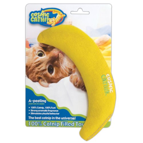 OurPets Cosmic Catnip Filled Cat Toy, Hot Pepper Shape, North American Nip
