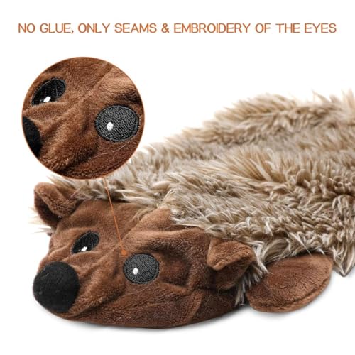 Dog Squeaky Toys for Small Dogs, Puppy Toys for Teething Cute Hedgehog - color: 1 Pack Hedgehog
