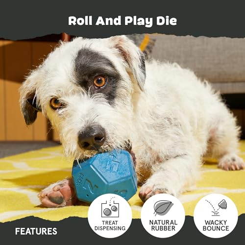 BarkBox Roll and Play Die - Toy for Small Dogs - color: Roll and Play Die-Small