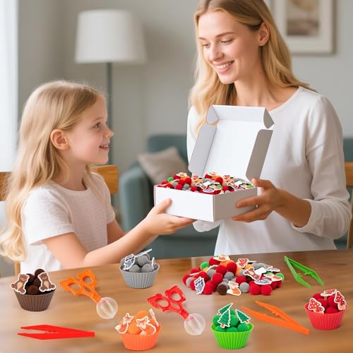 EZdhuawuse Woodland Animals Sensory Bin Fillers, 266Pcs Fall Gifts for Kids - style: Woodland Animals