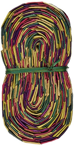 Planet Pleasures Rainbow Straight Style Bird Toy, 30' x 2"/Large - size: Rainbow Large, style: Straight