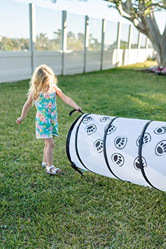 Pacific Play Tents 20558 Panda Paw 6' Tunnel 72" x 19" x 19" - color: Panda Paw 6' Tunnel