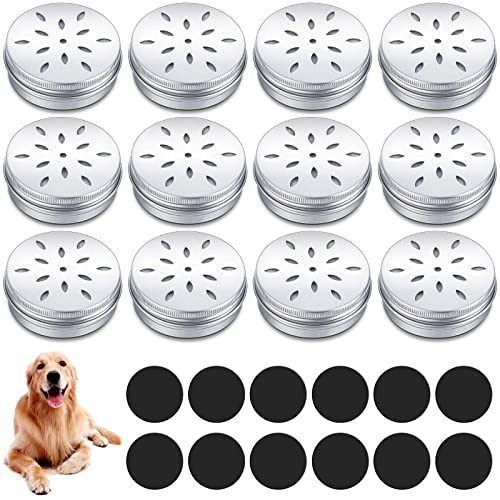 Oudain 12 Pack Dog Scent Work Tins, Cute - style: Cute