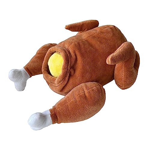 FOUFIT FouFouBrands Hide n Seek Turkey Burrow Nosework Dog Toy