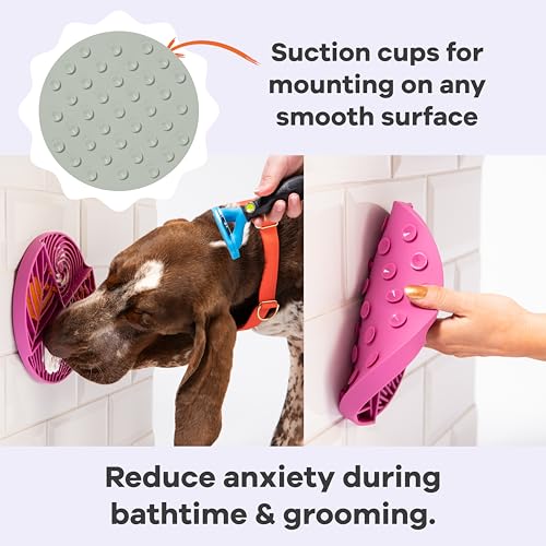 Paradise - Dog Lick Mat for Slow Feeding & Anxiety - Non Slip (Sage) - color: Sage