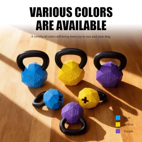 MECOOL Indestructible Dog Toy for Aggressive Chewers - Heavy Duty Chew Ring with Durable Nylon and Treat Dispenser Rubber Base, Interactive Food Puzzle Dog Chew Toy,Medium Yellow for Puppy - size: S Yellow