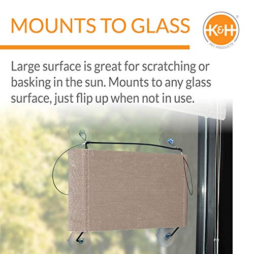 K&H Cat Window Perch, EZ Mount Window Cat Scratcher Kitty Sill Cradle - style: Kitty Sill Cradle