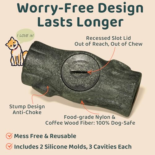 MENGJINGO Stuffable Dog Toys for Aggressive Chewers, Medium/Large Dogs - size: Large_1 Pack