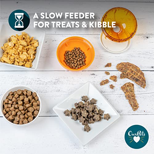 Our Pets Smarter Toys IQ Treat Ball - Colors Mary Vary - 4" - for Larger Dogs - size: 4 INCH