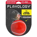 Playology Squeaky Chew Ball Dog Toy - Medium, Beef Scent - size: Medium, style: Beef