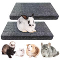 BNOSDM Chinchilla Scratch Foot Pads Natural Hamster Grinding Claw Mats 2Pcs - color: Black 2x Small