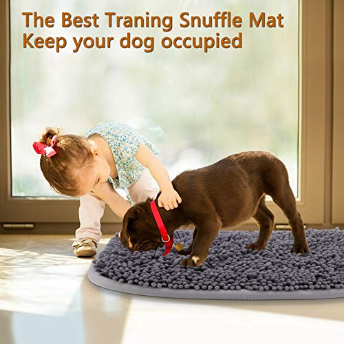 Rundik Snuffle Mat for Dogs, Interactive Puzzle Toys Feeding Games for Pets - size: 20'' x 28''