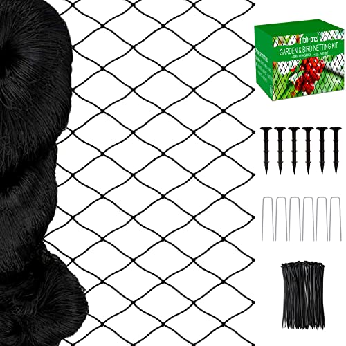 Bird Netting 50x50ft with 3/4" Mesh, Poultry Netting for Chicken Coop - size: 3/4", 50' x 50'
