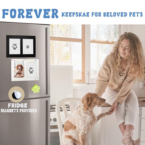MYPAWLETS Inkless Pet Paw Print Kit,Dog&Cat Pawprint Ink Pads,4 Pack XL - size: Large (4 Pack)