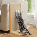 Conlun Cardboard Cat Scratcher, 23" L-Shaped Scratch Pad - size: 23"