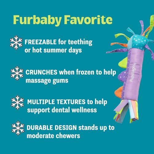 Cool Teething Stick Dental Dog Chew Toy, Soak & Freeze, 8.5" - color: Teething Stick
