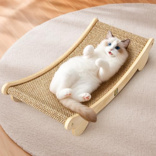 Extra Large 31.5" Cat Scratcher Bed - Sisal-Style Lounge for Indoor Cats