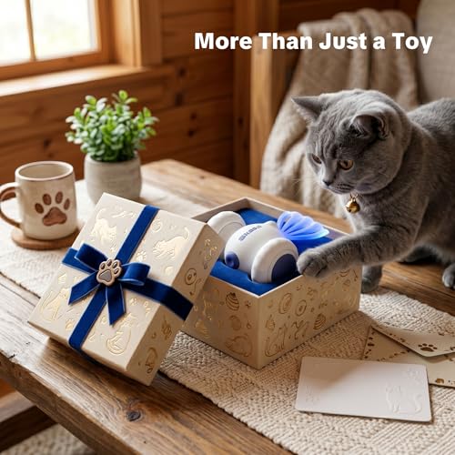 Interactive Cat Toys, Puppy Dog Toys - color: White