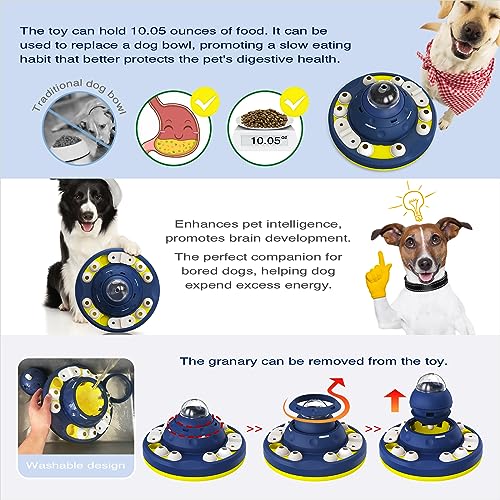 KADTC Advanced Dog Puzzle Toy, XL 2-Level Mental Stimulation for Smart Dogs
