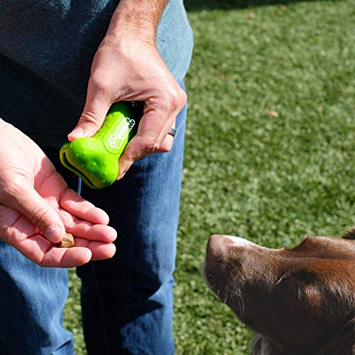 Dog Treat Pouch, Purple Bone - color: Purple, size: Bone 4.3"x2.6"(pack of 1)