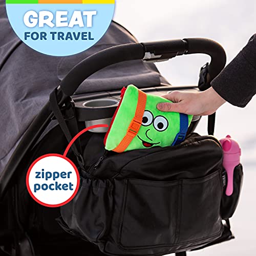 Buckle Toys - Buster Square - Learning Activity Toy - Develop Fine Motor Skills and Problem Solving - Easy Travel Toy - Educational Classroom Must Have (Pack of 2) - size: 6.5 inches (Pack of 2)
