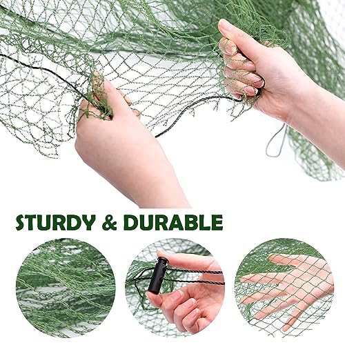 3Pcs Deer Netting for Shrubs, 7.8' x 7.8' Reusable Deer Plant Netting Cover - style: 3 Pcs