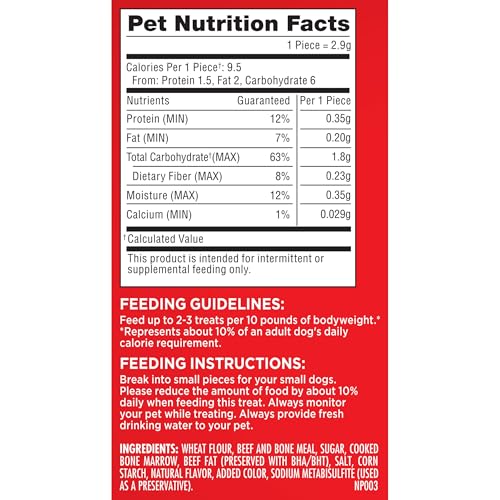 Milk-Bone MaroSnacks Small Dog Treats with Real Bone Marrow, 40 Oz. - size: 40 Ounce (Pack of 1)