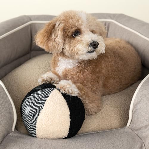 Harry Barker Durable Plush Dog Toys, Mixed Media Durable Ball - style: Mixed Media Durable Ball