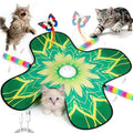 Interactive Indoor Cat Toy, Rechargeable Touch Automatic Hide and Seek Mat