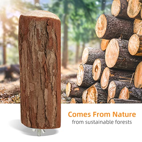 Niteangel Parrot Cage Perch, Wooden Platform for Birds (1 Pack) - size: 1 Pack