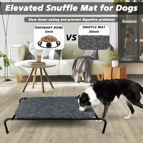 Rundik Snuffle Mat for Dogs, Interactive Puzzle Toys Feeding Games for Pets - size: 23'' x 40''