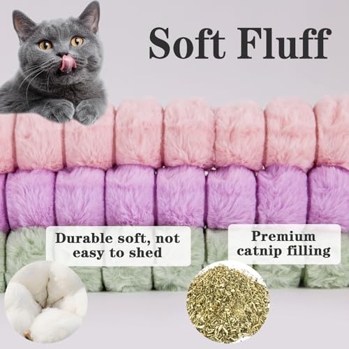 14.6in Extra Long Cat Kicker Toy 3PCS, Cat nip Toys for Cats - style: Quiet 3pcs