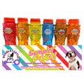 Bubbletastic Dog Bubble Sampler 6 Pack, Six Different Dog Bubble Scents, Total 12 oz