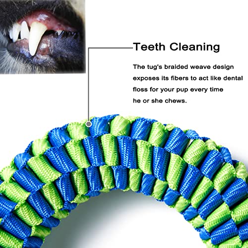 Dog Toys for Aggressive Chewers, Tug of War Dog Toy, Dog Teeth Cleaning Toy, Dog Rope Toys for Medium and Large Dogs - style: 1PC PACK