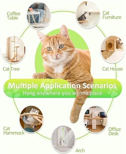 Interactive Cat Toys for Indoor Cats - Automatic Flying Bird Feather Toy Chase Exercise Enrichment Stimulation, Rechargeable Durable Safe Kitten & Adult Cat Electric Hanging Toy for Bored Cats (White)