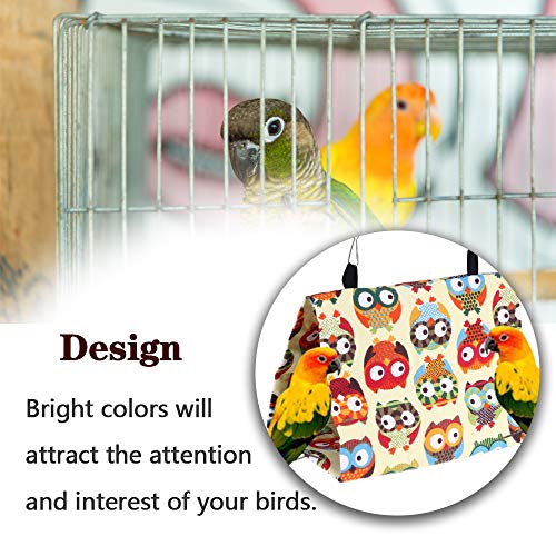 Winter Warm Bird Nest Bird Nest Bird Bed Hanging Cage Tent Hut - Parrot Hanging Tent for Budgies Pet Parrot Budgie Parakeet Cockatiel