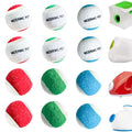 X-Small Dog Tennis Balls Dog Toys Ball 1.72" Pack of 12, Fit Ball Launchers - color: 3 Colors tennis balls