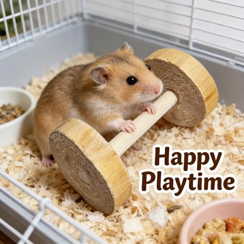 3 Pcs Guinea Pig Toys，Hamster Cage Accessories，Hamster Toys