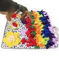 SCHITEC Snuffle Mat for Dogs, Nosework Feeding Blanket Sniffing Pad for Interactive Games, Foraging Puzzle Enrichment Toys for Large Small Medium Pets