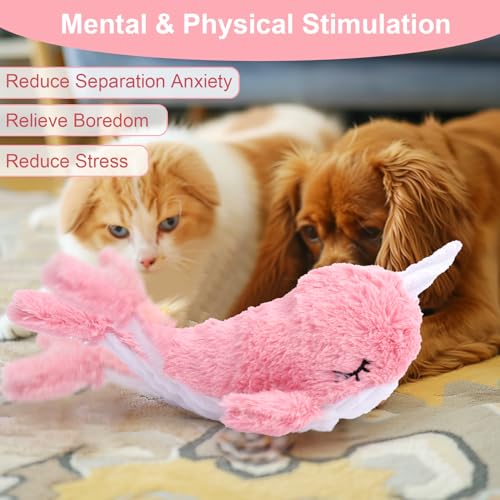 Mity rain Interactive Dog Toys Whale - style: Whale