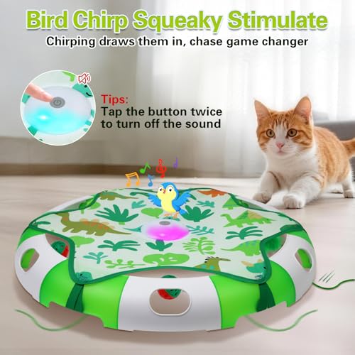 Automatic Interactive Cat Toy for Indoor Cats