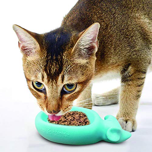 SPOT Doc & Phoebe's The Wet Feeder for Cats | Veterinarian Designed Interactive Feeder Toy Mouse for Cats | Encourages Healthy Eating Habits