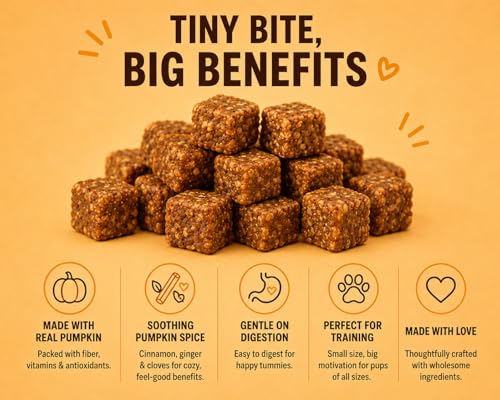 Soft Bites Dog Treats, Pumpkin Cinnamon, 6oz 3pck - size: 6 Ounce (Pack of 3)